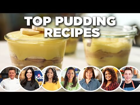 Food Network Chefs' Top Pudding Recipe Videos 🌟 Ina Garten, Molly Yeh, Sunny Anderson & More!