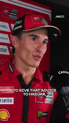 Marc on giving Hadjar advice: "You have a long career in front of you" 👏
