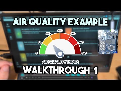 Air Quality on Arduino UNO Q LED Matrix | AQI Live Display Walkthrough
