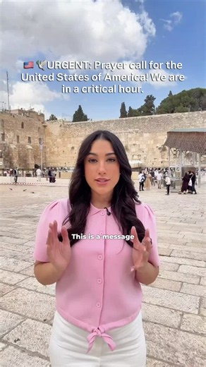 Dear fellow Americans, join me in prayer for the US Midterm elections now until November 4 🇺🇸🕊️ From Jerusalem to Washington, wherever you are, PRAY for our nation. | India Naftali