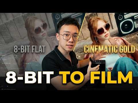 How to Grade 8-Bit Footage Without It Falling Apart