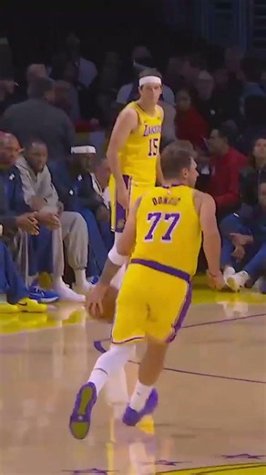 Luka Doncic starting the game with some ELITE vision! 🔥