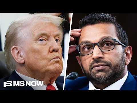 WH directing Patel to oversee NYT leak investigation is just part of admin's 'intimidation tactics'