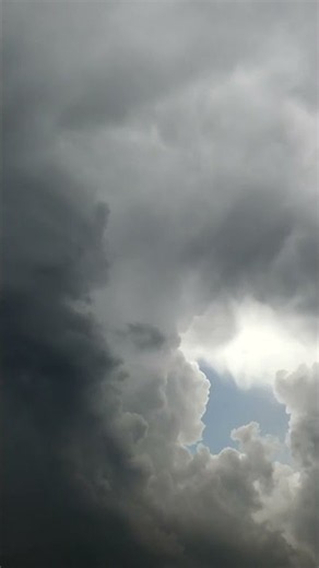 Dark Storm Clouds Gathering ⛈️ Distant Thunder for Sleep #thunderstorm #naturesounds