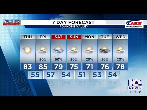 Southwest, Central Virginia Weather | Noon - April 23, 2026