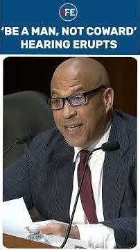 “You’re Showing Cowardice” Booker Blasts Trump Nominee Over Refusal To Answer Who Won 2020 Election