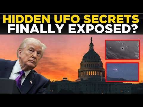 UFO HEARING LIVE: Trump Pushes UFO Secrets Reveal, Hidden Truth Sparks New Questions