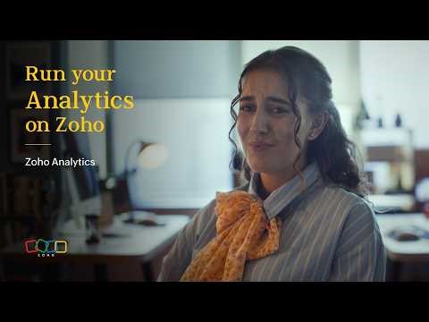 Run Your Analytics On Zoho | Zoho Analytics