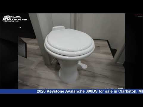 Spectacular 2026 Keystone Avalanche Fifth Wheel RV For Sale in Clarkston, MI | RVUSA.com