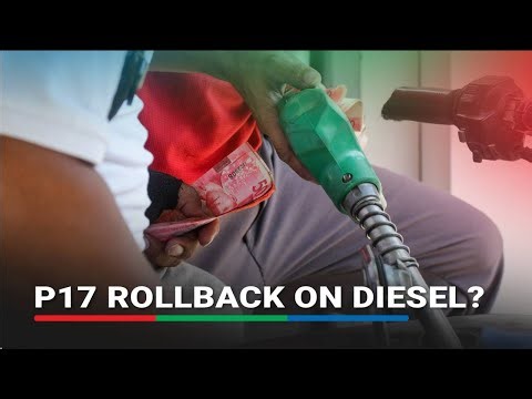 Fuel price rollback possible next week; diesel could go down by nearly P17 | ANC