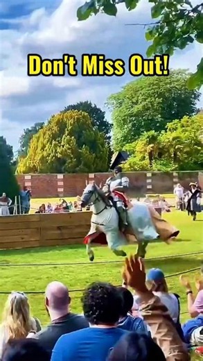 Epic Medieval Joust! ⚔️ Henry VIII's Tournament Returns in 2026