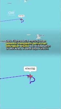 Detik-detik Pesawat Kargo Boeing 737 Hilang Kontak di Laut Arab