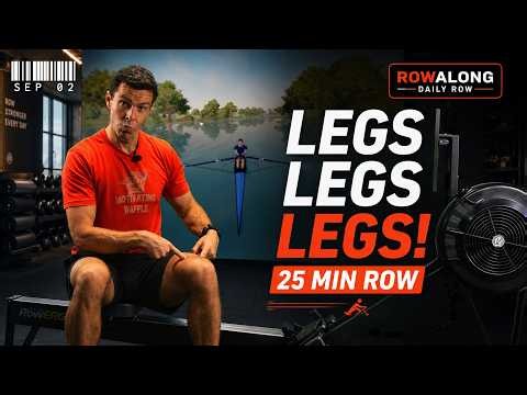 25 Minute Rowing Workout to Manage Your Energy Better | Row Along With Me