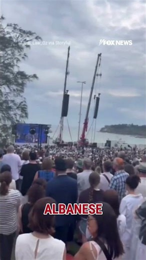 Australia PM BOOED at Sydney vigil as antisemitism backlash erupts #shorts #us #news #australia