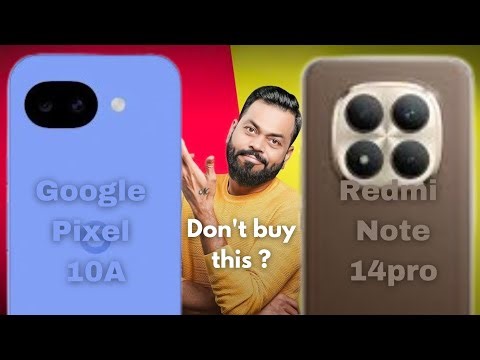 Google Pixel 10 vs Redmi Note 14 Pro Ultimate Smartphone Comparison ⚡ Camera, Performance, Battery