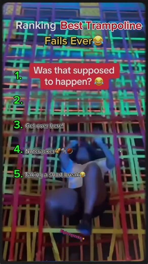 Ranking trampoline fails part 2😃