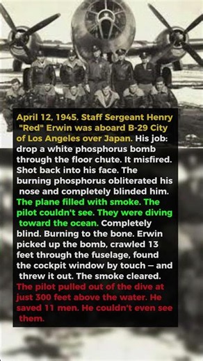 He Was Blind, On Fire, and Burning to the Bone — He Still Carried the Bomb to Save His Crew