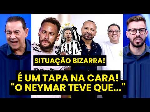 "GENTE DO CÉU! OLHA QUE LOUCURA!!! O NEYMAR TEVE que..." SITUAÇÃO BIZARRA no SANTOS é CRITICADA!