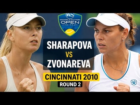 Maria Sharapova vs Zvonareva | Cincinnati 2010 R2 🔥 | Powerful Tennis