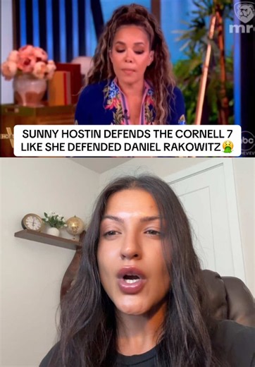 Sunny Hostin defends the Cornell Seven — days after revealing she defended Daniel Rakowitz as a holdout juror. The timing is WILD. #cornell #theview #foryoupage #cornelluniversity