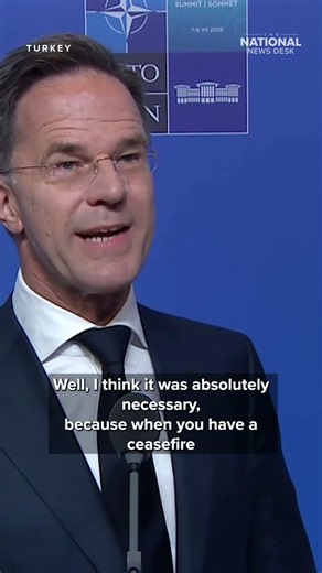 NATO Sec. Gen. thinks U.S. strikes on Iran 'ABSOLUTELY NECESSARY'