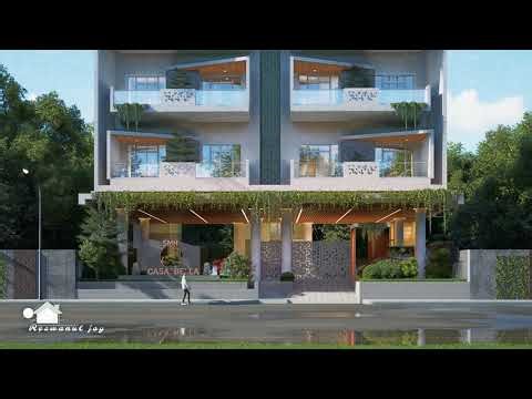 Modern Multi-Story Building Animation | D5 | Max | 2025 | 4K