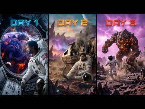 I Explored Space… Until I Crashed on an Alien Planet | AI Short film