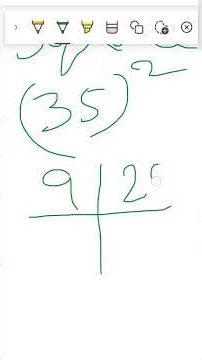 Maths Square Trics of 2 digit number # math #maths