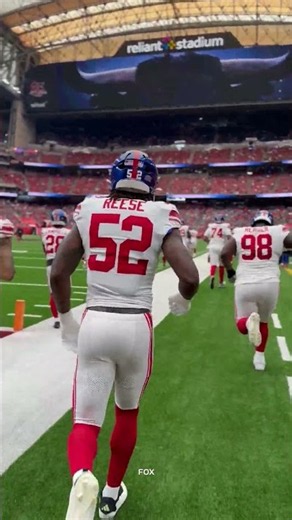 HERE WE GO 🔥 #giants #nfl #newyorkgiants #football #arvellreese #gameday