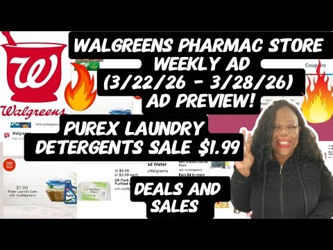 Walgreens Store Weekly Ad March 22–28, 2026 Shopwithme Deals And Sales Digital Couponing LETS GO.
