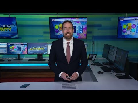 Warm for the start of Fiesta, before a front drops temps on Saturday