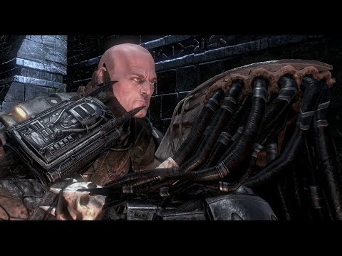 AVP - Rookie Marine Full Encounter with Predator