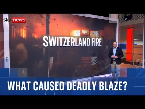 Were 'sparkling fountain candles' behind deadly Swiss bar blaze?