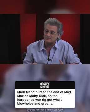 Mark Mangini read the end of Mad Max as Moby Dick, so the harpooned war rig got whale blowholes and