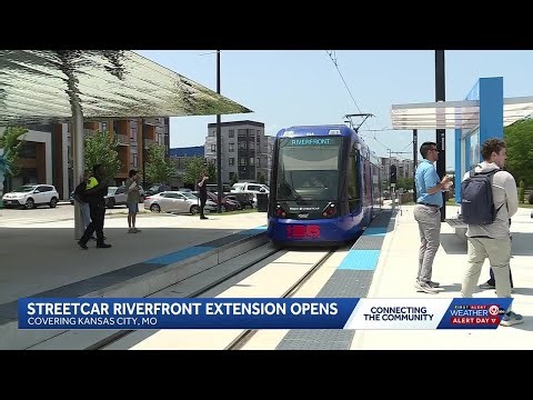 KC Streetcar officially opens Riverfront extension