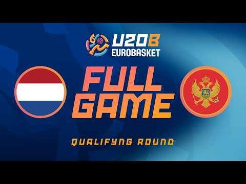 Netherlands v Montenegro | Full Basketball Game | FIBA U20 Women's EuroBasket 2026 Division B