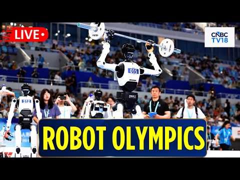 LIVE: Final Day of World Humanoid Robot Games | Robots Compete at Humanoid Robot Games, China | N18G