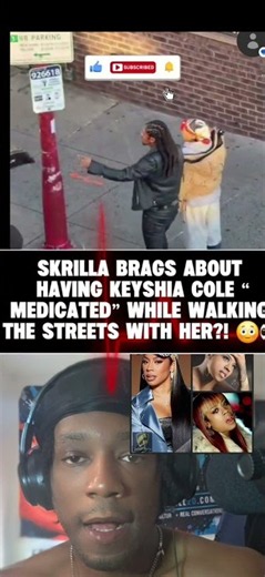 Skrilla BRAGS About Having Keyshia Cole “Medicated” While Walking the Streets With Her?! 😳👀