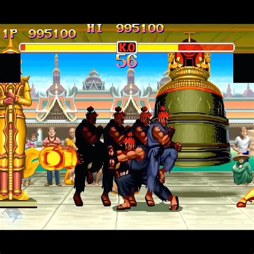 SUPER STREET FIGHTER II TURBO - AKUMA vs AKUMA | INSANE TIGHT MATCH! PART1 #Shorts