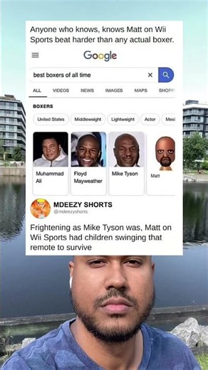 Google listed Matt from Wii Sports among the best boxers #WiiSports #Nostalgia