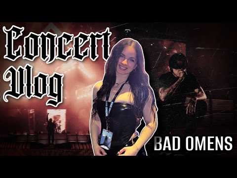Bad Omens VIP Experience at Prudential Center | Concert Vlog + GRWM