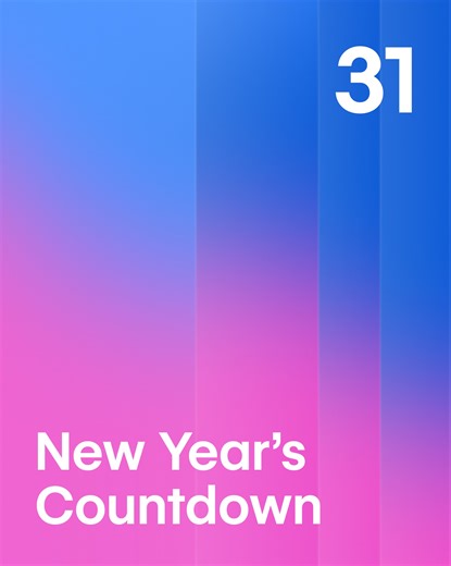 Webflow on Instagram: "Day 31 of #WebflowVibeSeason is, fittingly, one big countdown 🎉 To close out the month, Linda built Webflow Countdown Hub — a playful, high-energy app for tracking upcoming Webflow product releases and special moments in style. The app features a bold main countdown timer, dynamic visuals that shift as launch day gets closer, and optional themes like Product Launch Mode and New Year’s Eve Mode—all built with Webflow’s design system so it feels perfectly on-brand for Vibe 