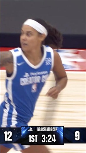 Bree Green always hits big buckets at the PlayStation NBA Creator Cup 👀