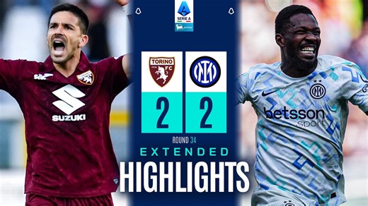 TORINO-INTER 2-2 | EXTENDED HIGHLIGHTS | SERIE A 2025/26