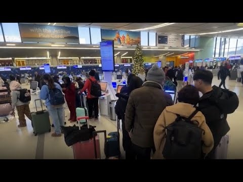 Travelers at Logan Airport brace for delays Sunday after weekend storm