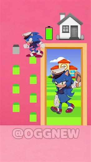 Sonic Just Wants to Go Home and Sleep 😴🏠#SonicTheHedgehog #shorts #sonic