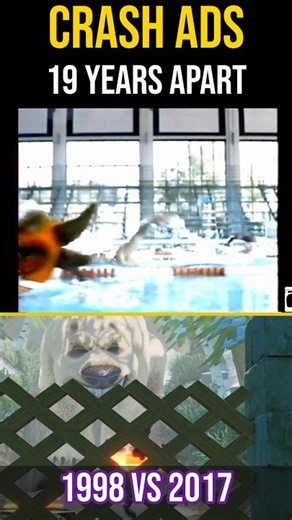 Crash Warped’s 1998 Ad vs The 2017 Remake Trailer 🌊 Which One Goes Harder?