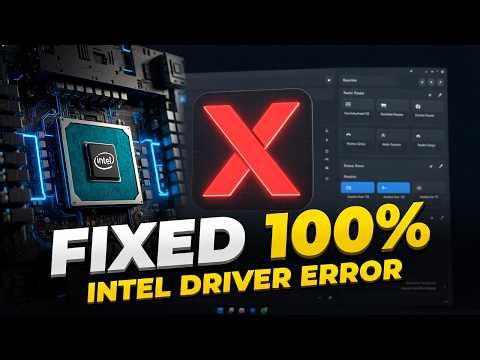 How to Fix Intel Chipset Driver Installation Failed on Windows 11