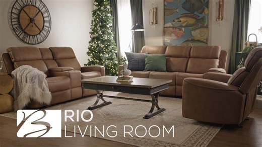 Rio Reclining Living Room Set | Power or Manual Comfort Options