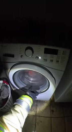 We Opened the Smoking Washing Machine…